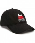 Baseball Caps Men's Snoopy and Charlie Brown Baseball Caps - Snoopy Mood- Black - CL18OG9XZG4 $24.52