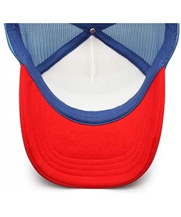 Baseball Caps Unisex Men's Baseball Hats Vintage Adjustable Mesh Driving Kenworth-w900-Trucks-Flat Cap - Red-20 - CY18UU5EC6Z...