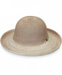 Sun Hats Women's Victoria Two-Toned Sun Hat - UPF 50+- Packable- Adjustable- Modern Style- Designed in Australia - CY192ED9D4...