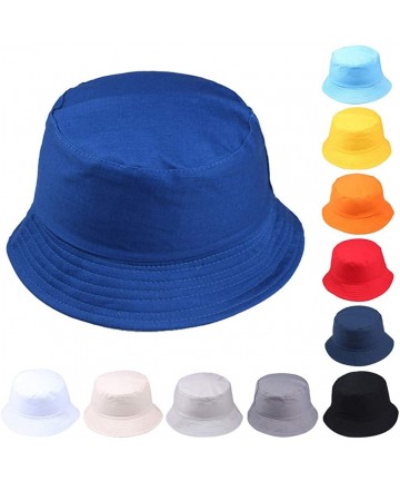 Sun Hats Sun Hat- Women Men Unisex Fisherman Hat Fashion Wild Sun Protection Cap Outdoors - Red1 - CN18U5QN4Z5 $13.15