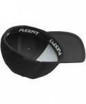 Baseball Caps Cool and Dry Flexfit Moisture Wicking Caps in Adult Sizes - S/M- L/XL - Black - CR11SEQ90FZ $30.92