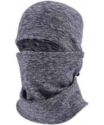 Balaclavas Balaclave Fleece Windproof Ski Mask Face Mask Tactical Hood Neck Warmer - Heather Purple-polar Fleece - CS189080L8...