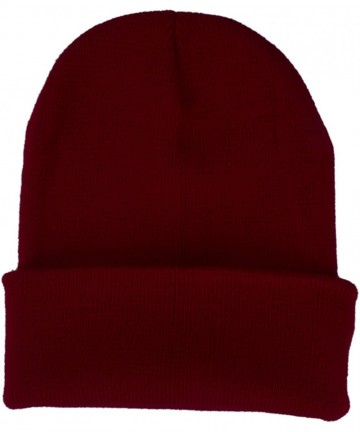 Skullies & Beanies 7 Pack Beanie Hats Assorted Colors Long Skull Caps - Pack a - CT188COXMD5 $23.95