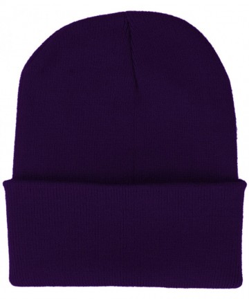 Skullies & Beanies 7 Pack Beanie Hats Assorted Colors Long Skull Caps - Pack a - CT188COXMD5 $23.95