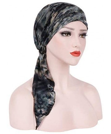 Skullies & Beanies Women Muslim Stretch Turban Hat Chemo Cap Hair Loss Head Scarf Wrap Hijib Cap 2019 New Summer Sun hat - F ...