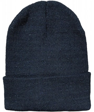 Skullies & Beanies Winter Beanies & Gloves For Men & Women- Warm Thermal Cold Resistant Bulk Packs - Black - CN18MGMLIO9 $23.49
