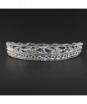 Headbands Princess Crown Headband Diamond Hair Wedding Bride Prom Headpiece hair clips - C212KGZ8QQF $16.10