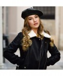 Berets 4 Pieces Beret Hat French Style Beanie Hats Fashion Ladies Beret Caps Outdoor Hat - CK18NZTDO79 $22.52