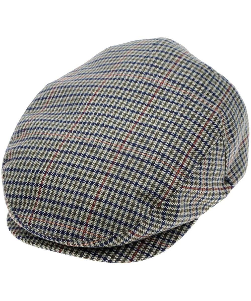 Newsboy Caps Newsboy Hats Men Flat Cap Gatsby Snap Classic Herringbone Twill Vintage 8 Panel Hat - Plaid01(85123 - CU18A78NKZ...