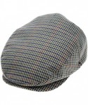 Newsboy Caps Newsboy Hats Men Flat Cap Gatsby Snap Classic Herringbone Twill Vintage 8 Panel Hat - Plaid01(85123 - CU18A78NKZ...