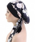 Skullies & Beanies Chemo Cancer Sleep Scarf Hat Cap Ethnic Printed Pre-Tied Hair Cover Wrap Turban Headwear - C2196OSW2C7 $11.80