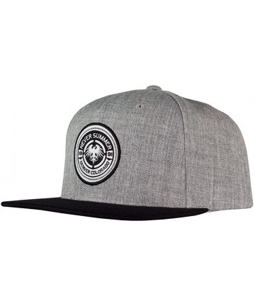Sun Hats Bullet Eagle 110 Snapback Hat Grey - CT12N72YYLP $52.88