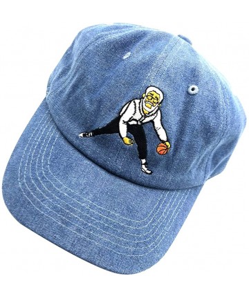 Baseball Caps Uncle Drew Basketball Dad Hat Baseball Cap Embroidered Baseball Cap Cotton Hats - Baby Blue - C118HMEQ5C2 $21.09