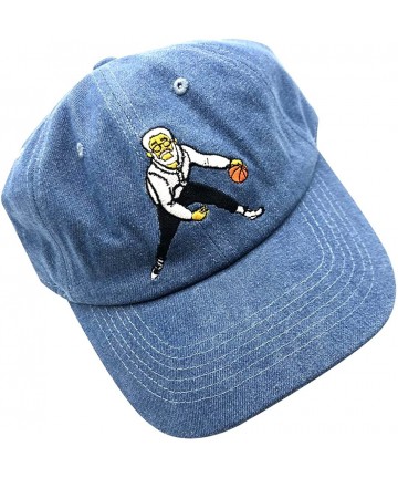Baseball Caps Uncle Drew Basketball Dad Hat Baseball Cap Embroidered Baseball Cap Cotton Hats - Baby Blue - C118HMEQ5C2 $15.55