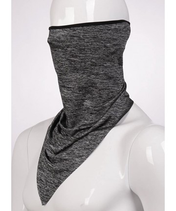 Balaclavas Summer Ice Silk Cooling Outdoor Headwear UV Protection Face Mask Neck Gaiter - Grey - CU18EQKA826 $16.37