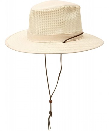 Cowboy Hats Aussie Cotton Mesh Breezer Balaclavas- Natural- Small - C7112IOGS3B $58.95