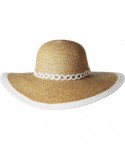 Sun Hats Women's Cecily Wide Brim Hat - Camel - CR187YIEH0M $75.01