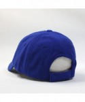 Balaclavas Micro Fleece Low Profile Adjustable Baseball Caps Beanie Balaclava Neck Gaiters - Royal - CG12OCABP29 $13.15