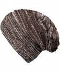Skullies & Beanies 2 Pack Winter Slouchy Beanie Hat for Women & Men- Knit Soft Cozy Oversized Warm Hats - C-cfgr - CC18HSNI07...
