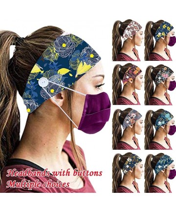 Headbands Elastic Headbands Workout Running Accessories - C-4 - CY19846A7WY $10.61