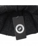 Skullies & Beanies Knitted Ribbed Beanie Hat Basic Plain Solid Watch Cap AC5845 - Charcoal - CJ187E6YSEH $21.00