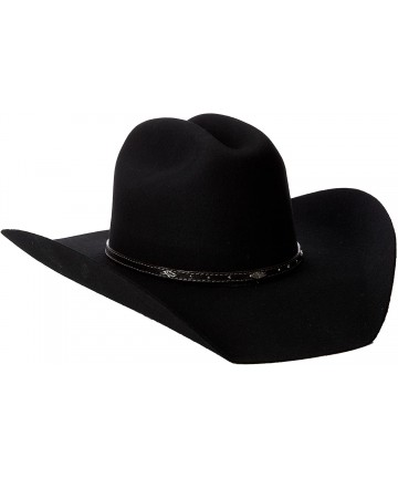 Cowboy Hats Men's 3X Hills Hat - Black - CW116EJLN45 $75.22