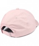 Baseball Caps Vintage 1955 Embroidered 65th Birthday Relaxed Fitting Cotton Cap - Light Pink - CI180ZMSG6L $23.23
