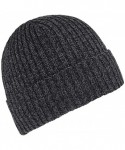 Skullies & Beanies Winter Knit Beanie Hats for Men and Women Warm Fleece Stretch Slouchy Skull Cap - Dark Grey - CW18IU9LH6Z ...