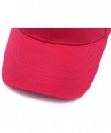Baseball Caps Custom Embroidered Baseball Hat Personalized Adjustable Cowboy Cap Add Your Text - Rose - C718HTNIELT $25.26