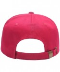 Baseball Caps Custom Embroidered Baseball Hat Personalized Adjustable Cowboy Cap Add Your Text - Rose - C718HTNIELT $25.26