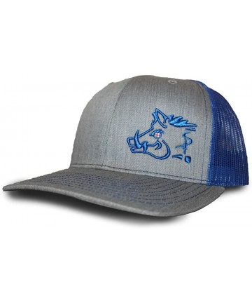 Baseball Caps Gray/Blue Sniper Pig Cap - SPH809 - CI18D8AYIW9 $37.29