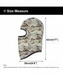 Balaclavas Breathable Camouflage Balaclava Face Mask for Outdoor Sports - Xh-b-01 - C818T80T50C $12.85