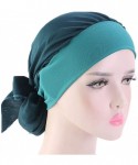 Skullies & Beanies Chemo Cancer Sleep Scarf Hat Cap Ethnic Printed Pre-Tied Hair Cover Wrap Turban Headwear - Z Imitation Sil...