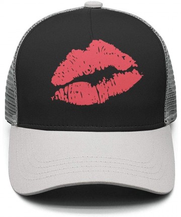 Baseball Caps Snapback Trucker Hats Kiribati Flag Unisex Adjustable Fashion Baseball Caps - Kiss-1 - C018S8O2IAL $22.47