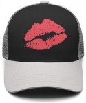 Baseball Caps Snapback Trucker Hats Kiribati Flag Unisex Adjustable Fashion Baseball Caps - Kiss-1 - C018S8O2IAL $22.47