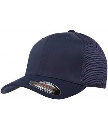 Baseball Caps Men's Ultrafibre Airmesh Fitted Cap (Small/Medium- Navy) - CB18ZUNSAT3 $14.51