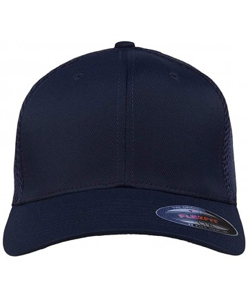 Baseball Caps Men's Ultrafibre Airmesh Fitted Cap (Small/Medium- Navy) - CB18ZUNSAT3 $14.51