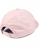 Baseball Caps Bee Embroidered Brushed Cotton Dad Hat Cap - Vc300_lightpink - CC18QIQ5ZIU $23.13