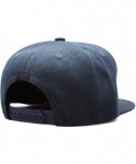 Baseball Caps Mens Womens Casual Adjustable Basketball Hat - Navy-blue-6 - CF18N00WNZN $22.70