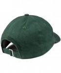 Baseball Caps Pray Often Embroidered Low Profile Brushed Cotton Cap - Hunter - CF188T8HYMW $24.29