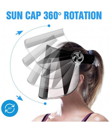 Visors Sun Cap- Sun Visor Hat - UV Protection Hat -Premium UPF 50+ Hat for Hiking- Golf- Tennis- Outdoors - CZ12H91W8QX $35.12