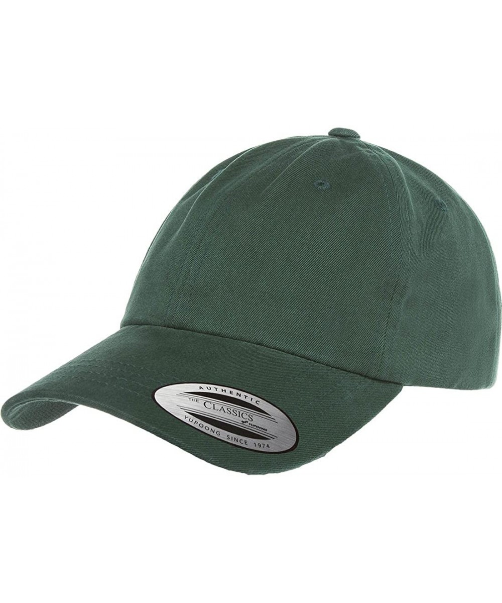 Baseball Caps Low Profile Cotton Twill (Dad Cap) - Spruce - CL12DK3SM23 $14.04