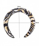 Headbands Knotted Headband Fashion Headpiece - Beige Snake + Grey Leopard - C018ZYYI5L6 $14.52