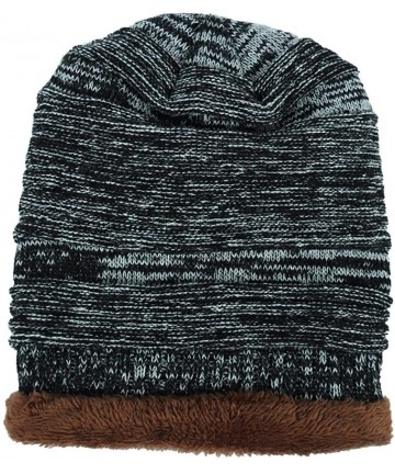Skullies & Beanies Cable Knit Beanie - Thick- Soft & Warm Chunky Beanie Hats for Women & Men - CF188T322R9 $11.84