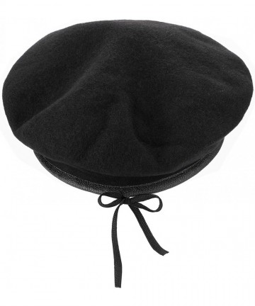 Berets AYPOW Berets Ladies Military Leather - Style A-black*2 - C018ZH5WOAY $22.77