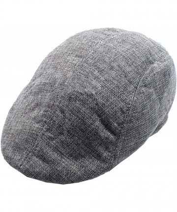 Skullies & Beanies Cotton Male Ladies Casual Newsboy Caps Berets - Grey - CY1872TRS72 $14.48