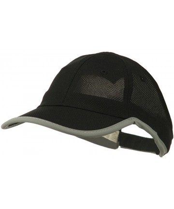 Baseball Caps Athletic Mesh Ponytail Cap - Black - CS11RNPEIZ5 $42.07