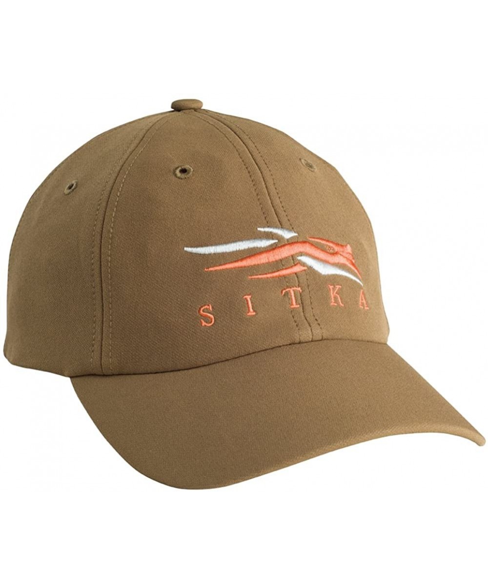 Baseball Caps SITKA Gear Men's Sitka Quick-Dry Water-Resistant Stretchy Hunting Ball Cap - Mud - CZ12C7RYLS7 $38.82