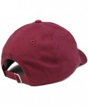 Baseball Caps Switzerland Text Embroidered Unstructured Cotton Dad Hat - Maroon - C718K0WHNKM $23.25