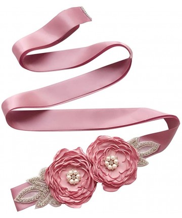 Headbands Maternity Flower Floral Pregnancy Photography - Deep Pink-03 - CK18NY9ZNZW $24.31